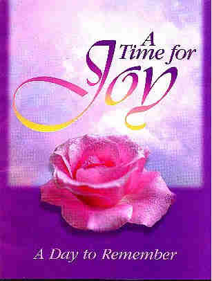 cover of A Time For Joy